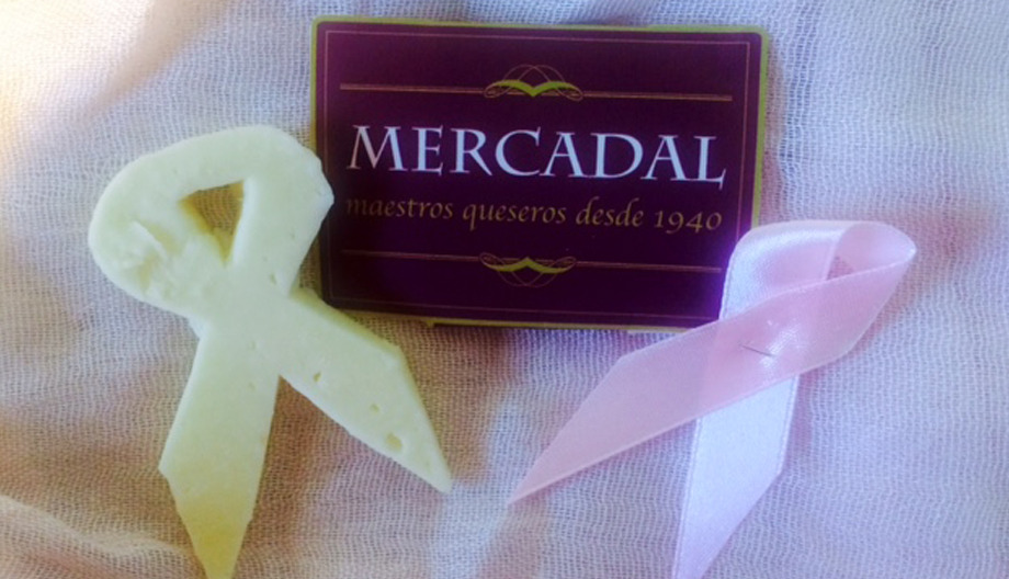 Quesos Mercadal apoyando al cáncer de mama